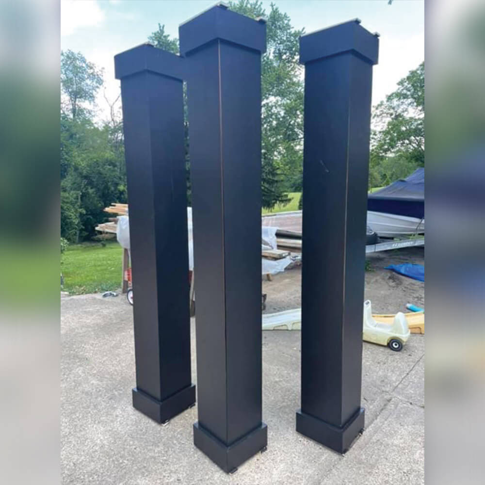 Cedar Porch Column Wraps Tempest Originals